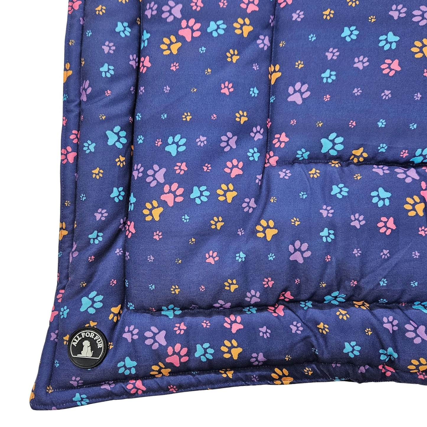 Blue Paw /Dog Print Pet Mat