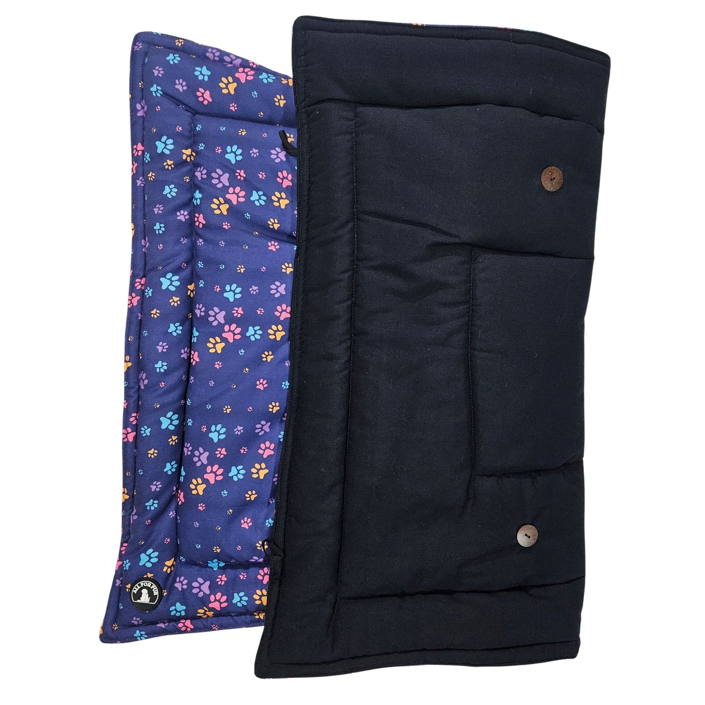 Blue Paw /Dog Print Pet Mat