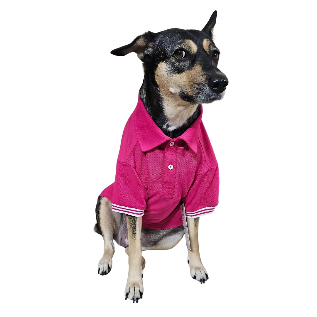 Polo T-Shirt (Unisex) - Rose Pink