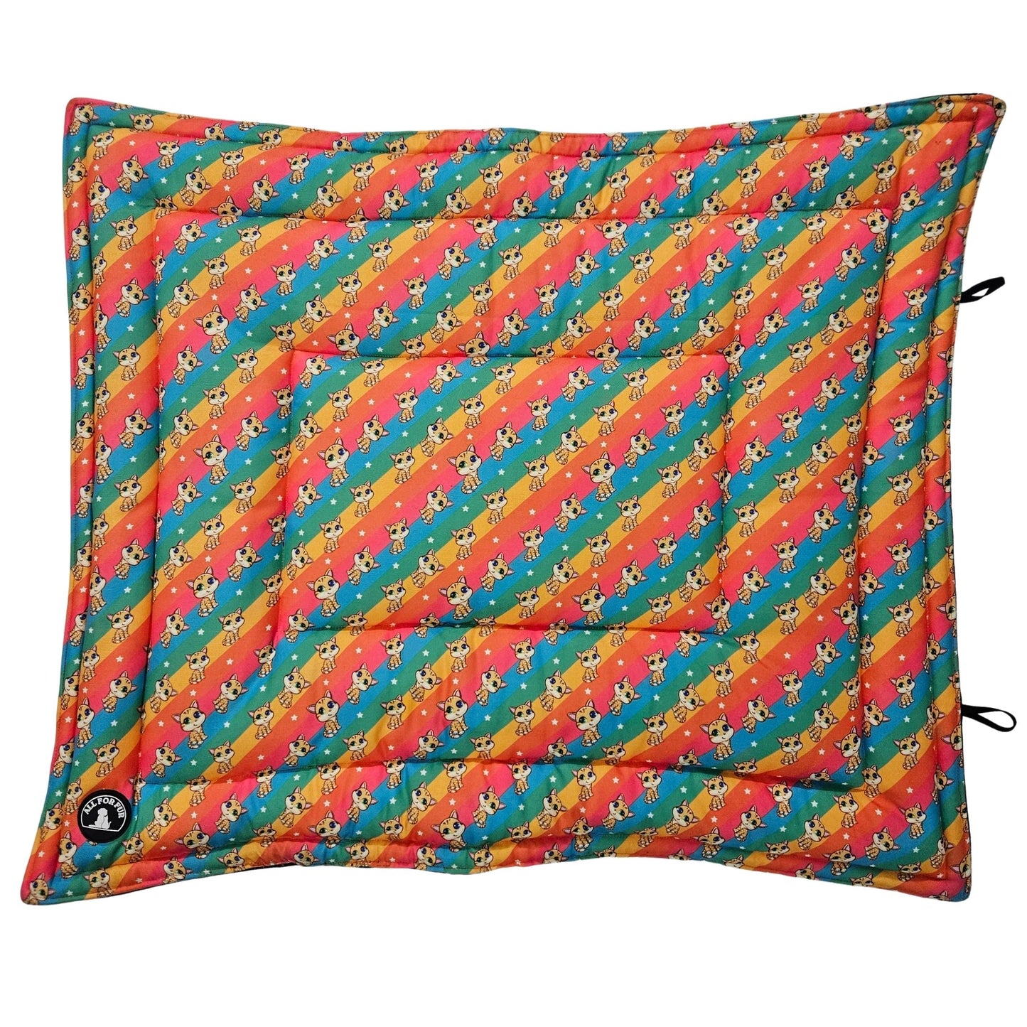 Rainbow Cats /Cat Print Pet Mat