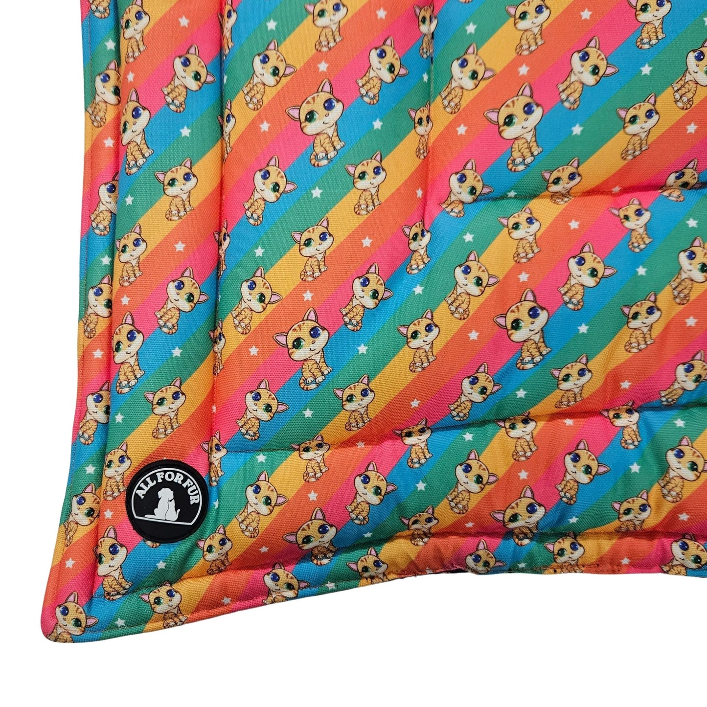 Rainbow Cats /Cat Print Pet Mat