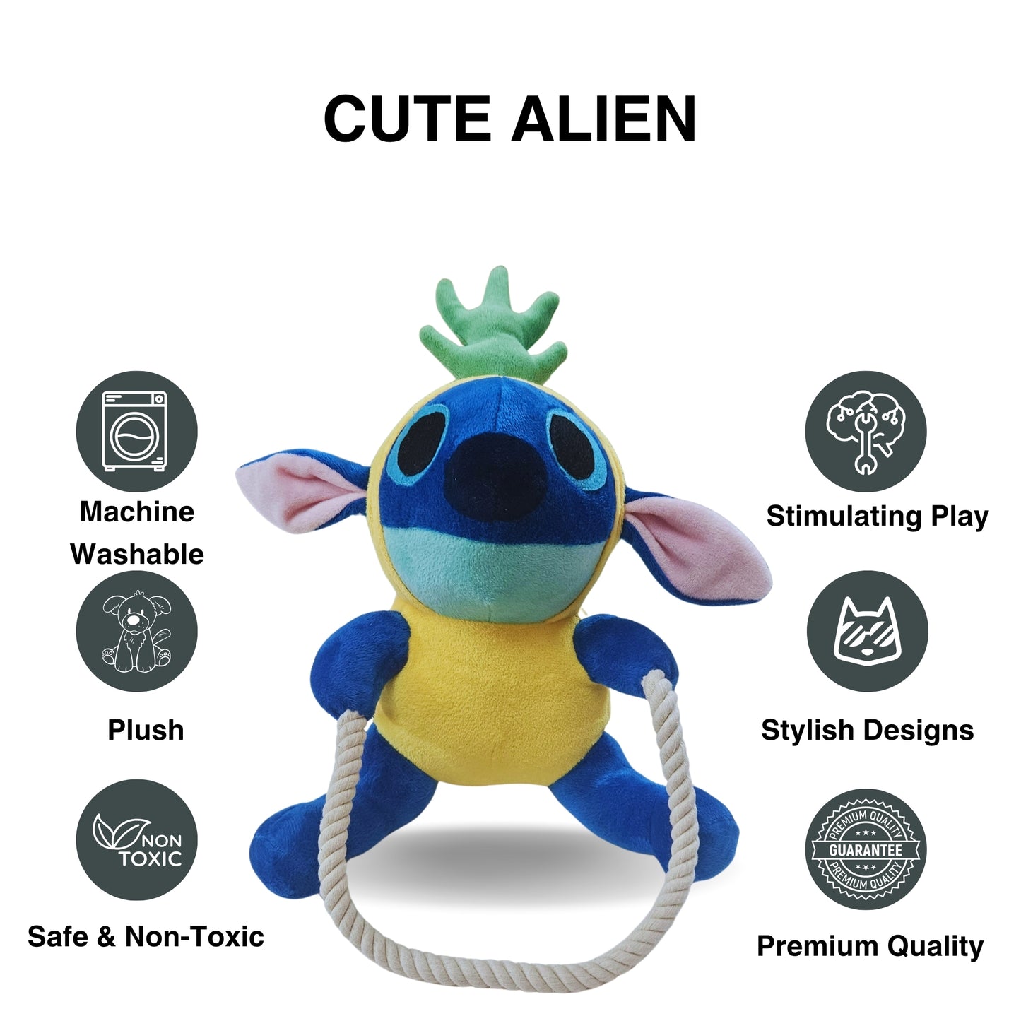 Cute Alien | Dog Toy