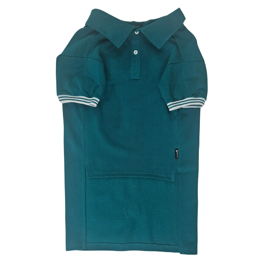 Polo T-Shirt (Unisex) - Teal Green