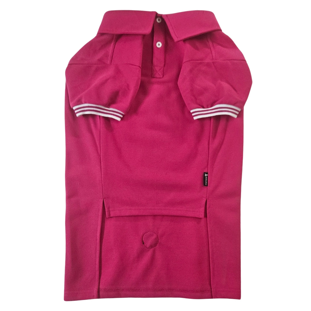 Polo T-Shirt (Unisex) - Rose Pink