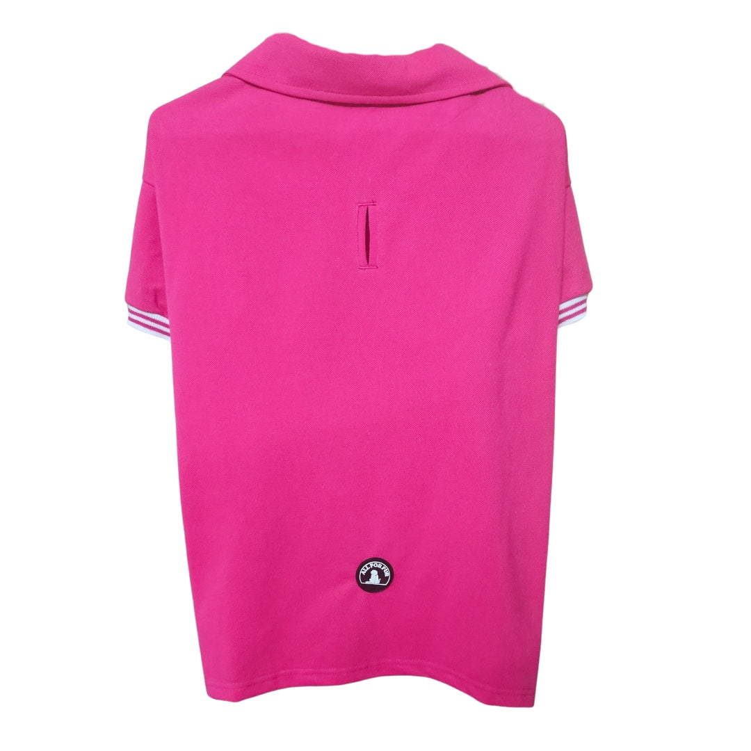 Polo T-Shirt (Unisex) - Rose Pink