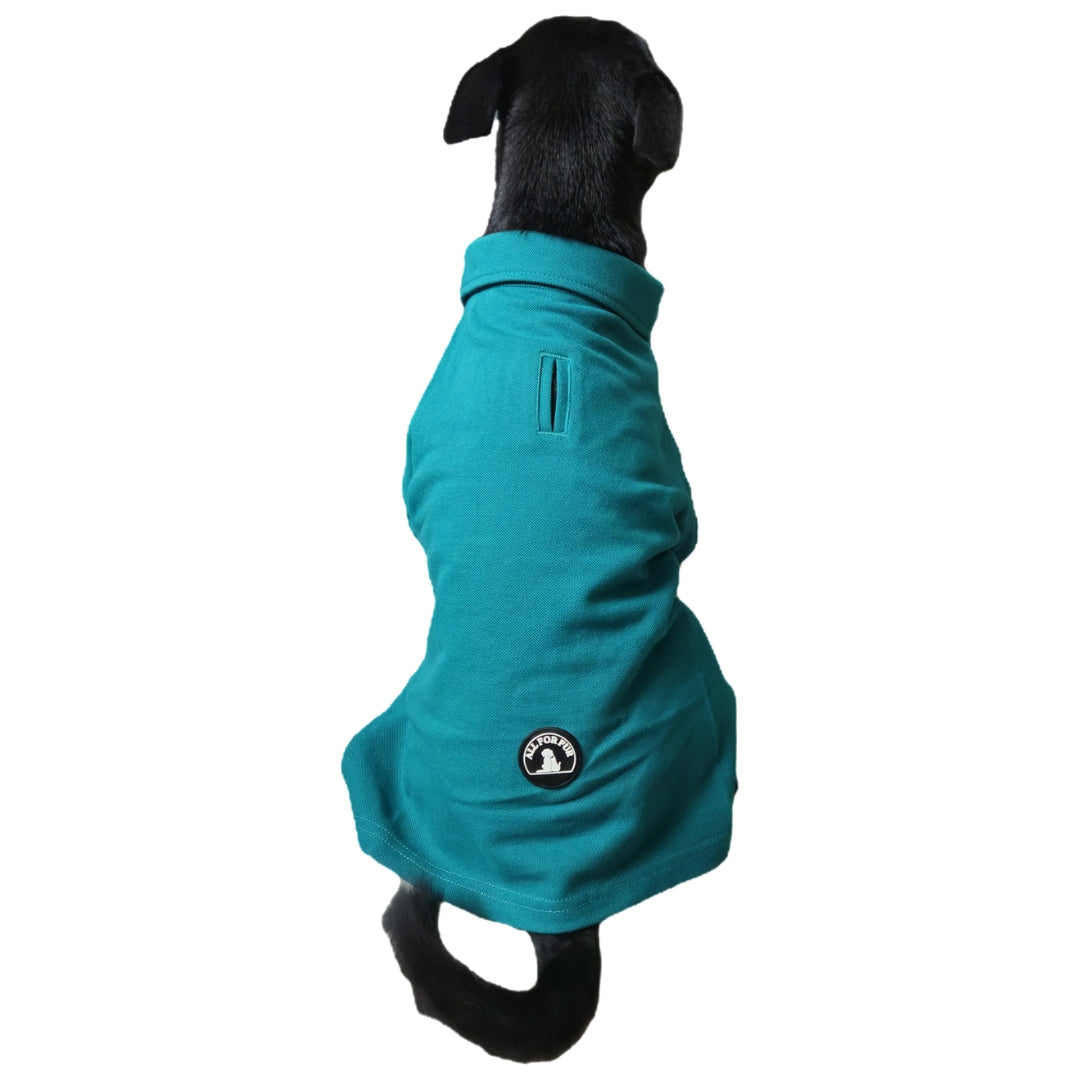 Polo T-Shirt (Unisex) - Teal Green