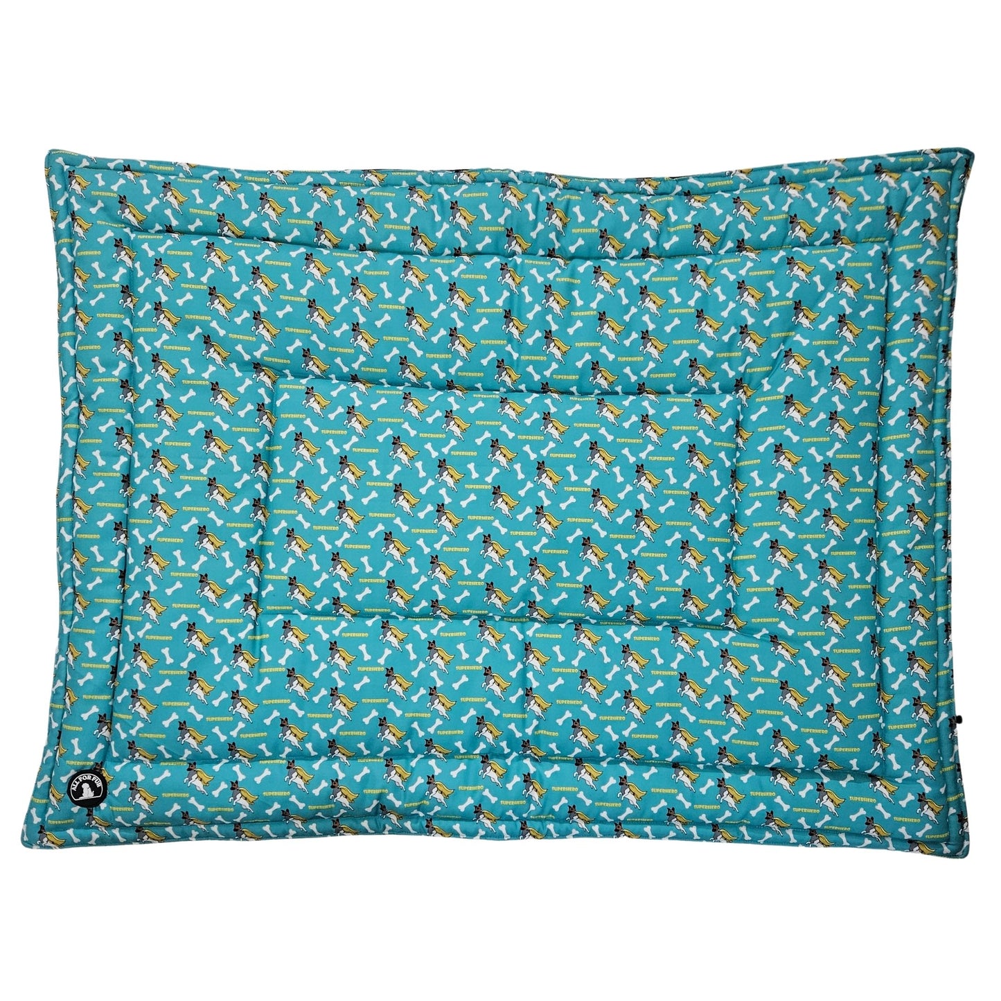 Superdog /Dog Print Pet Mat