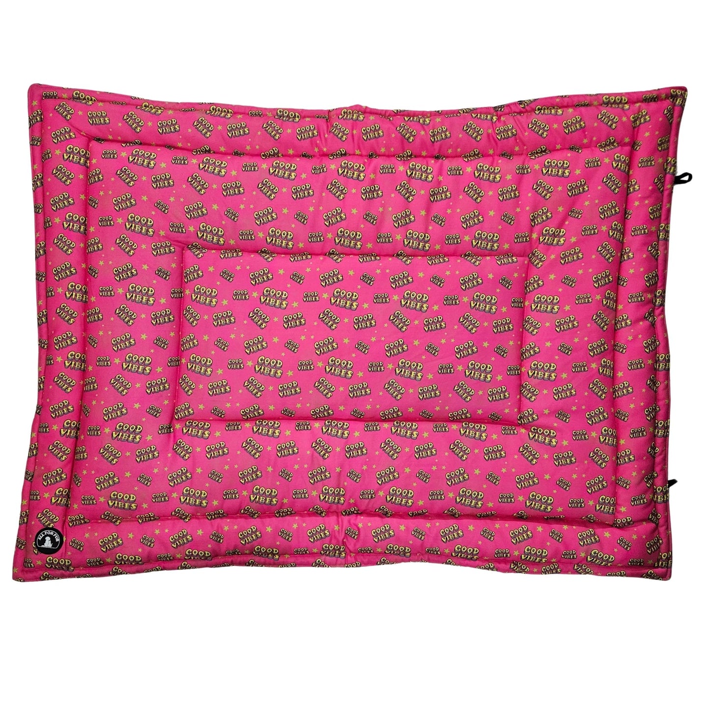 Good Vibes /Dog Print Pet Mat