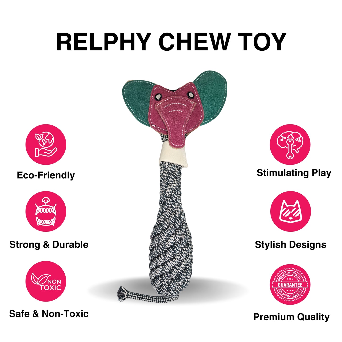 Relphy The Elephant | Dog Toy