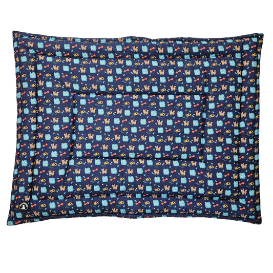 Let's Play /Dog Print Pet Mat