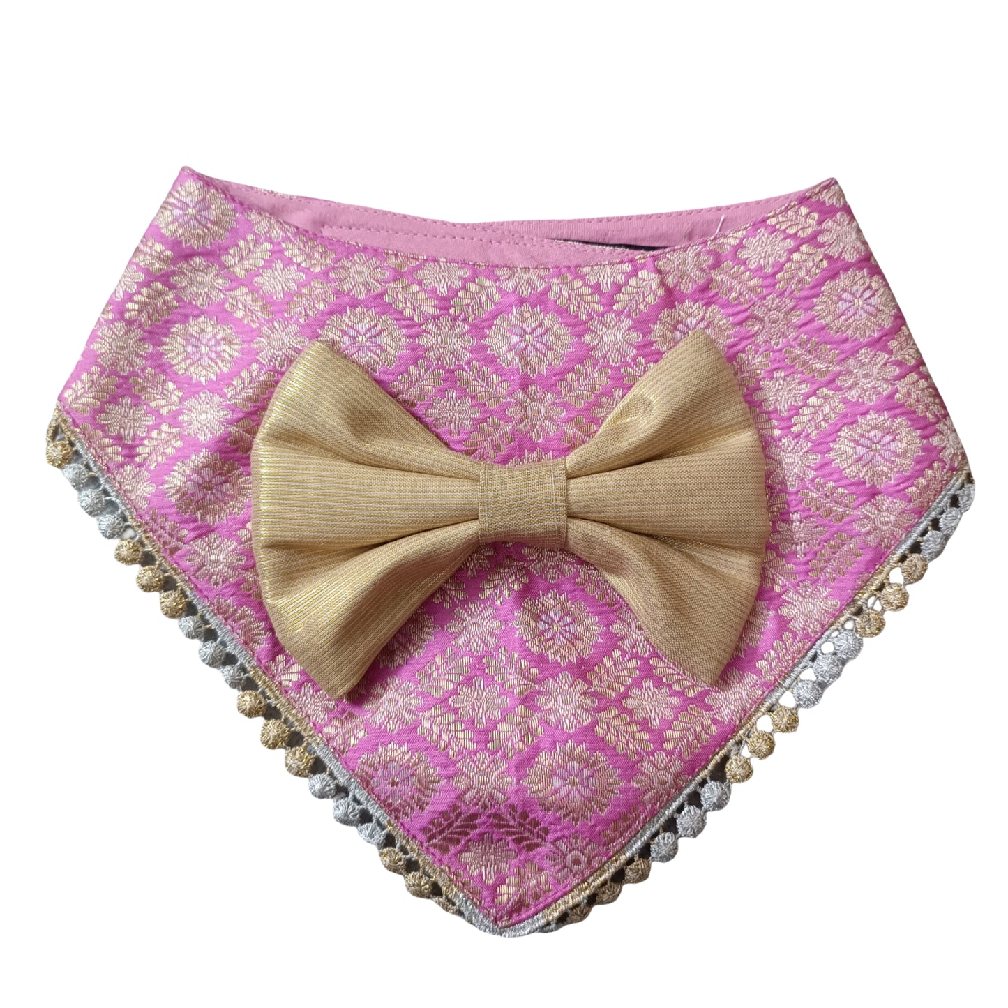 Pink Ethnic Tux | Tuxedo Bandana