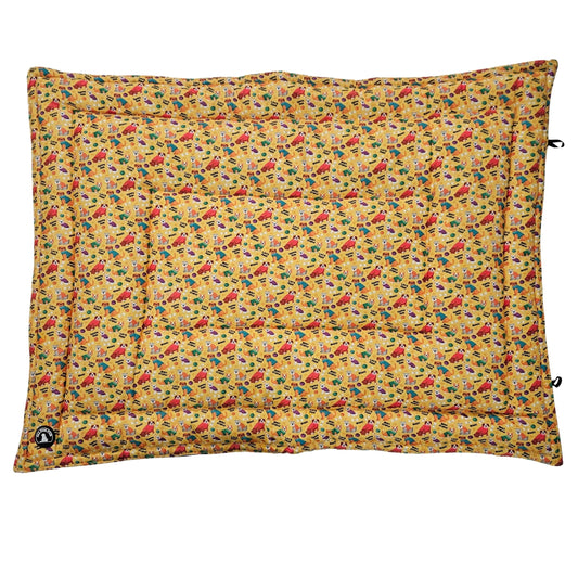 Yellow Dogs /Dog Print Pet Mat