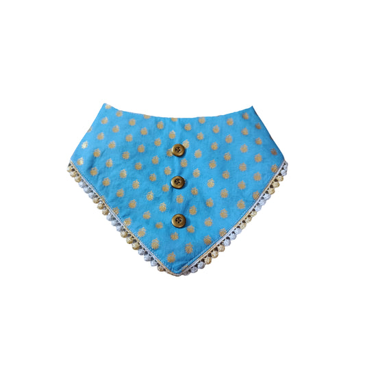 Blue Ethnic Tux | Tuxedo Bandana