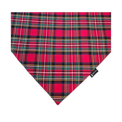 Red & Green Checks | Knot & Tie Bandana