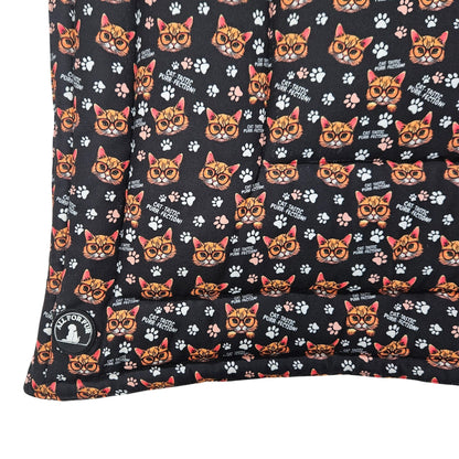 Black Cats /Cat Print Pet Mat