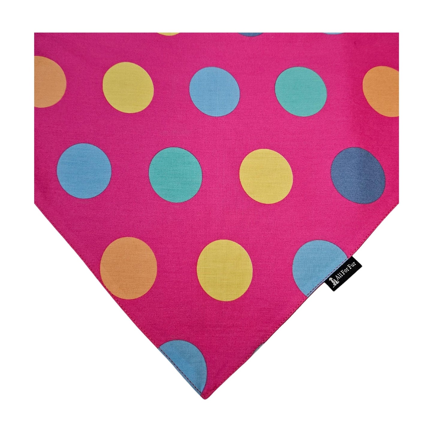 Pink Polka | Knot & Tie Bandana