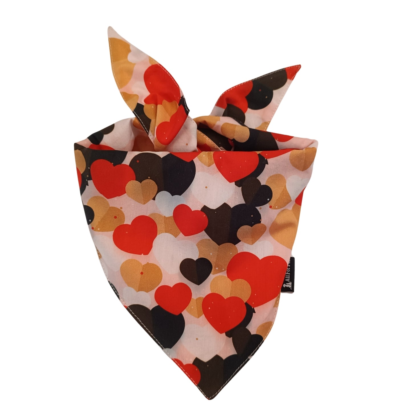 Valentine Hearts | Knot & Tie Bandana