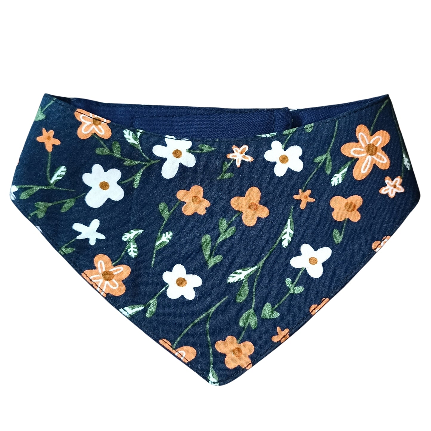 Blue Flowers | Velcro Cat & Puppy Bandana