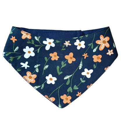 Blue Flowers | Velcro Cat & Puppy Bandana