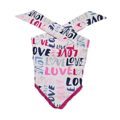 Love Print | Knot & Tie Bandana