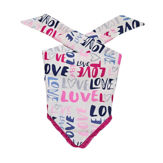 Love Print | Knot & Tie Bandana