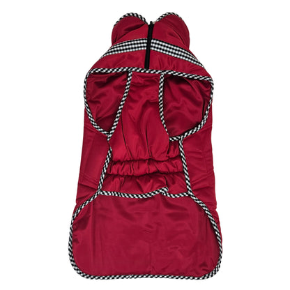 Pet Jacket - Ruby Red