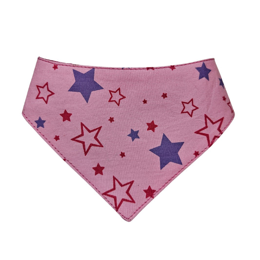 Starry Pink | Velcro Cat & Puppy Bandana