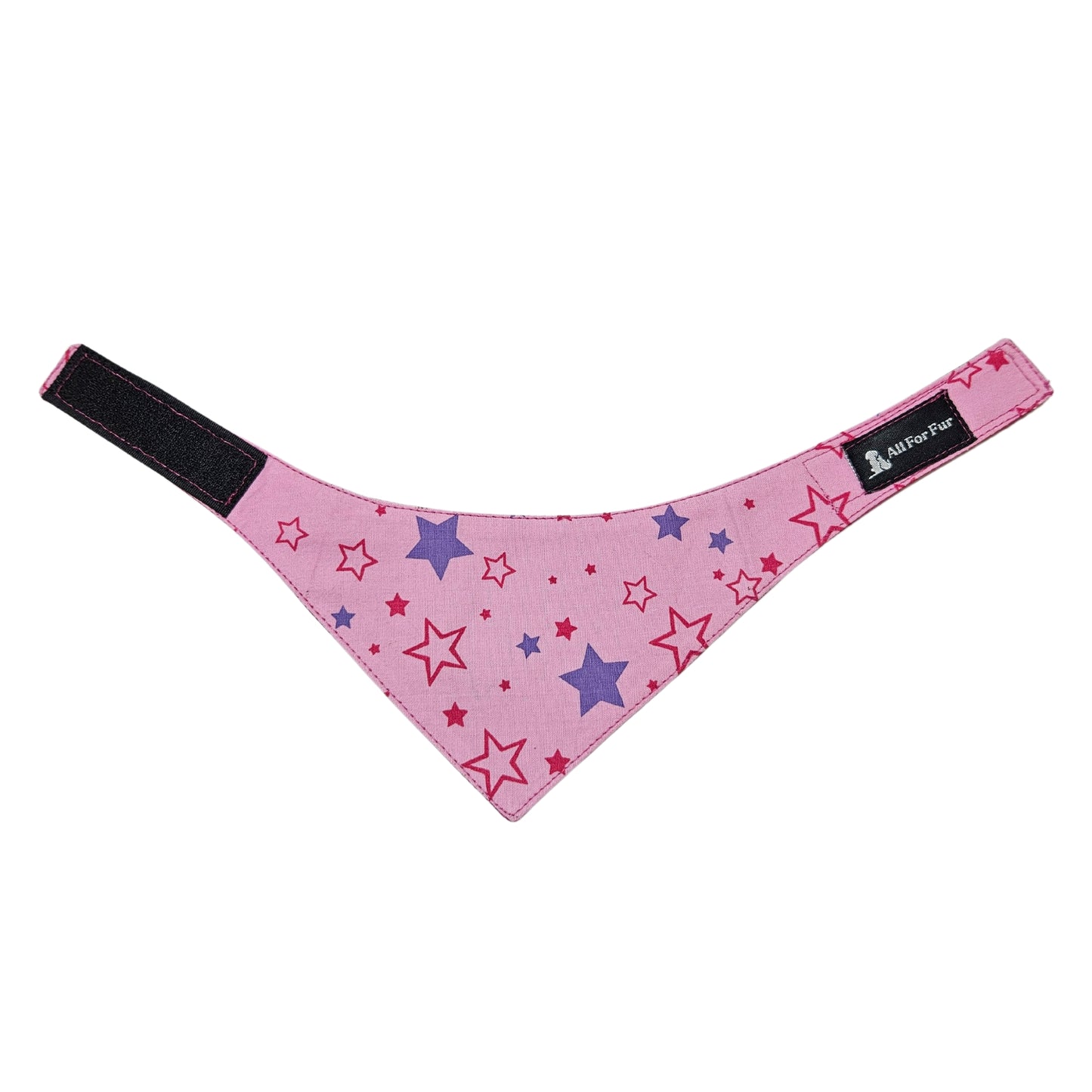 Starry Pink | Velcro Cat & Puppy Bandana