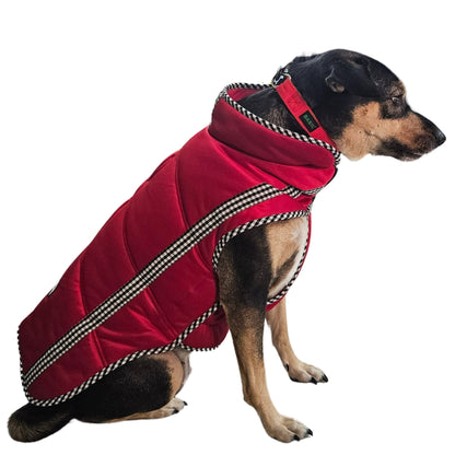 Pet Jacket - Ruby Red