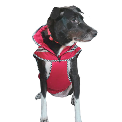 Pet Jacket - Ruby Red