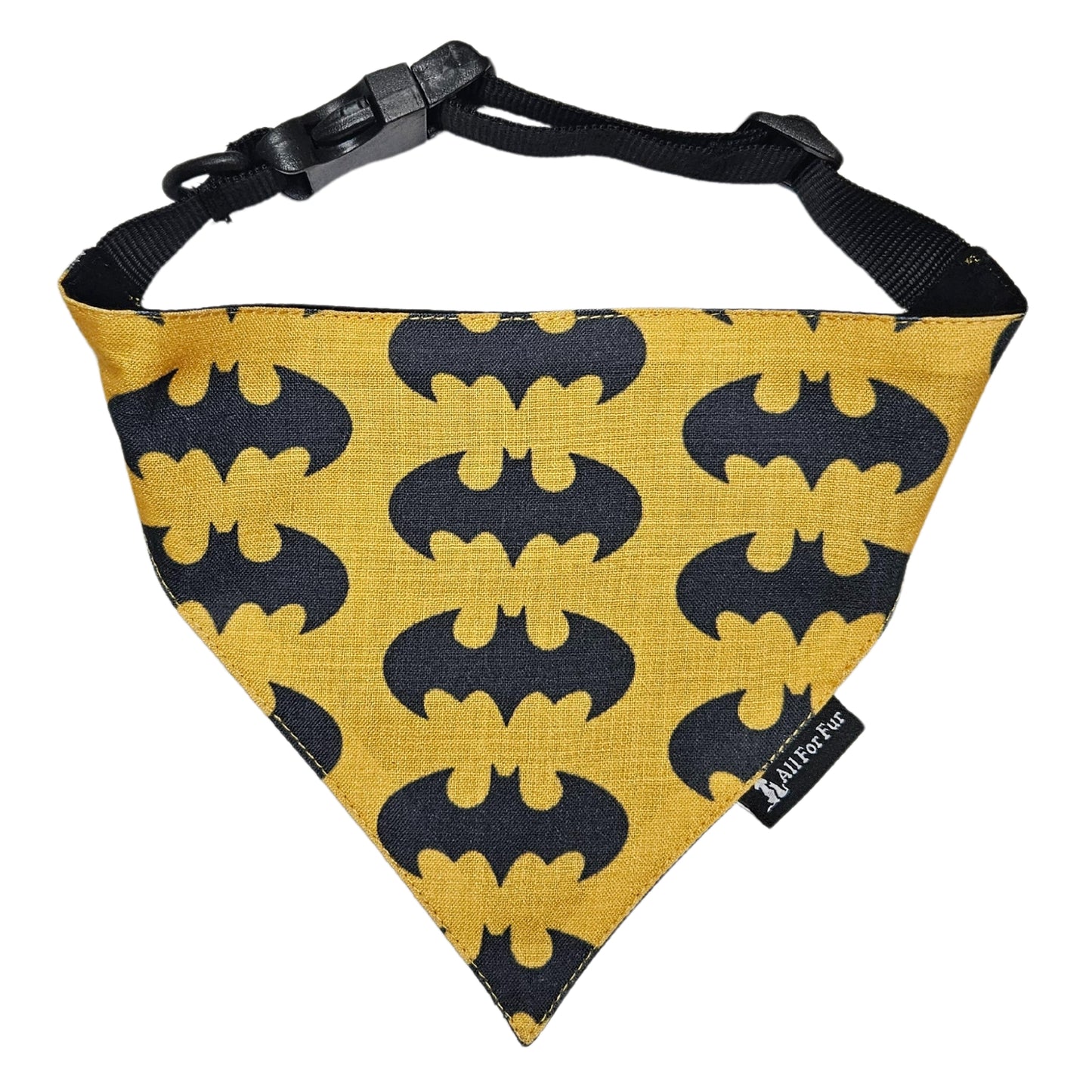 Superbat Bandana | Snap-Buckle Closure | D-Ring Attachment