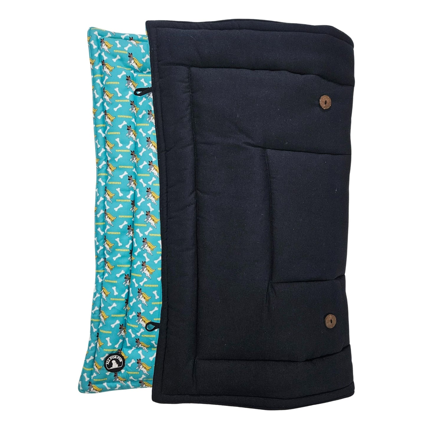 Superdog /Dog Print Pet Mat