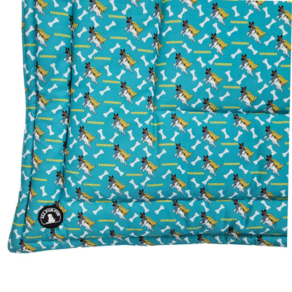 Superdog /Dog Print Pet Mat