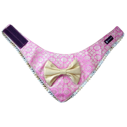 Pink Ethnic Tux | Tuxedo Bandana