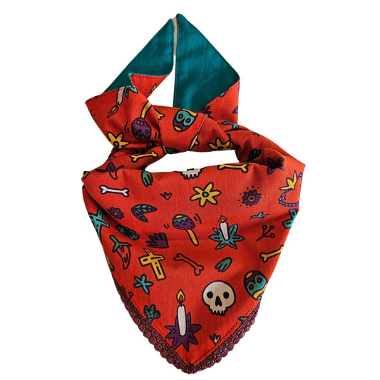 Orange Halloween | Knot & Tie Bandana