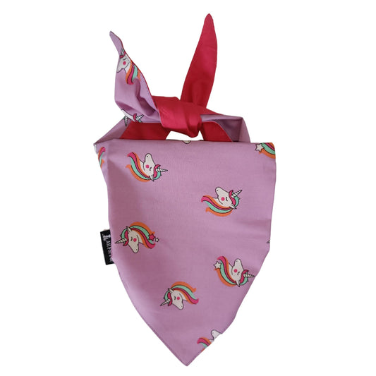 Rainbow Unicorn | Knot & Tie Bandana