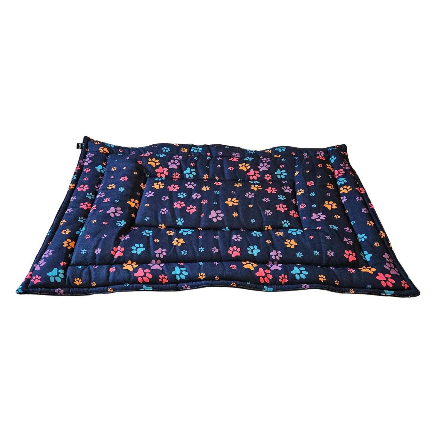 Blue Paw Print Pet Mat