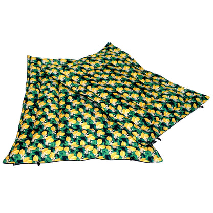 Green Amalfi Lemons Pet Mat