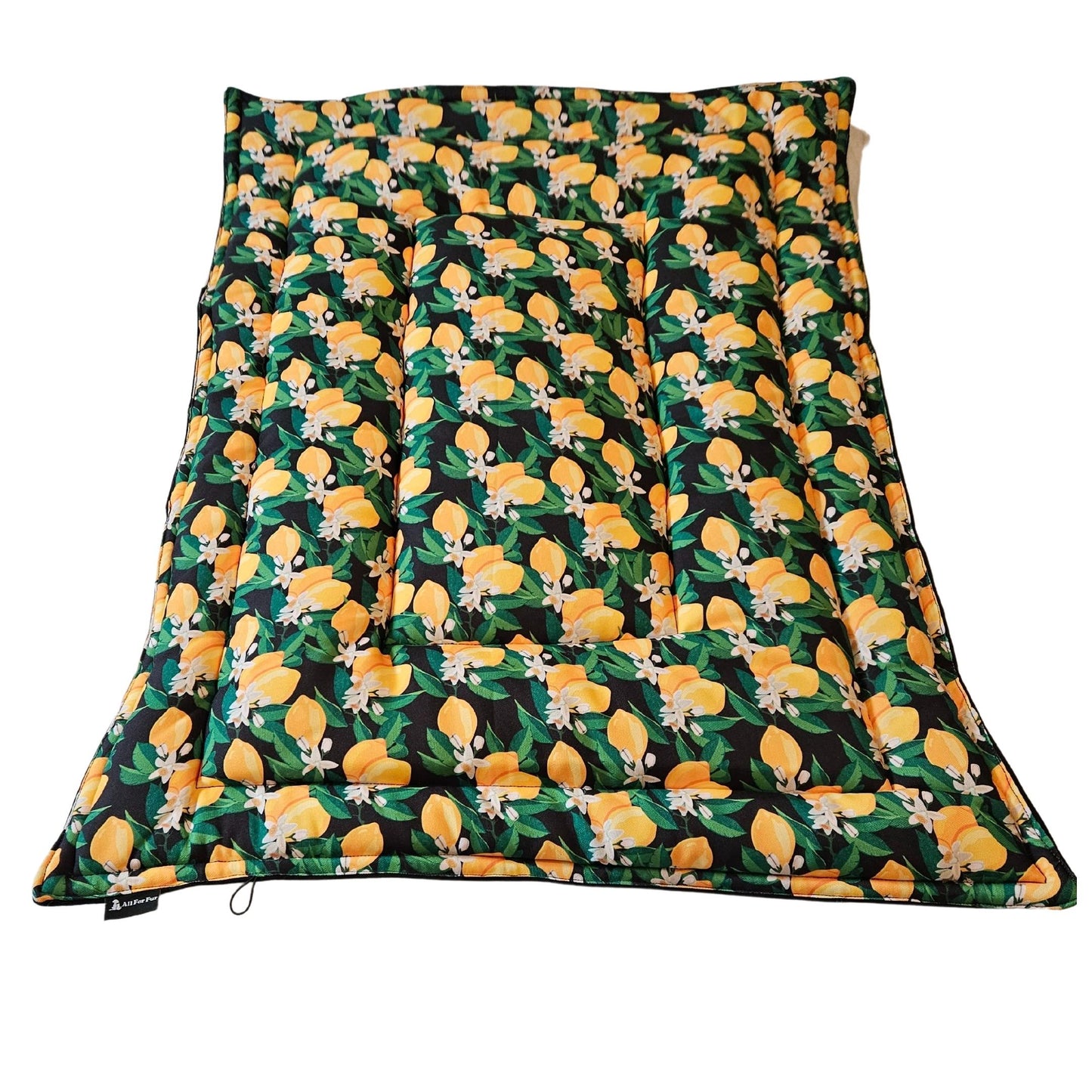 Green Amalfi Lemons Pet Mat