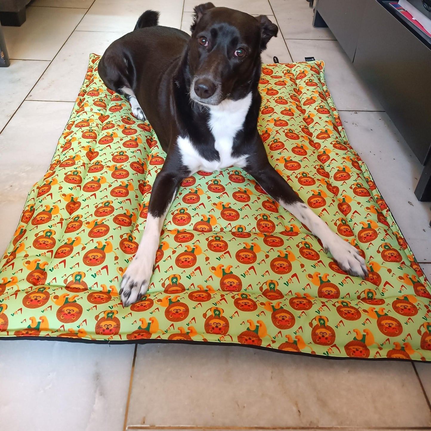 Lions Print Pet Mat