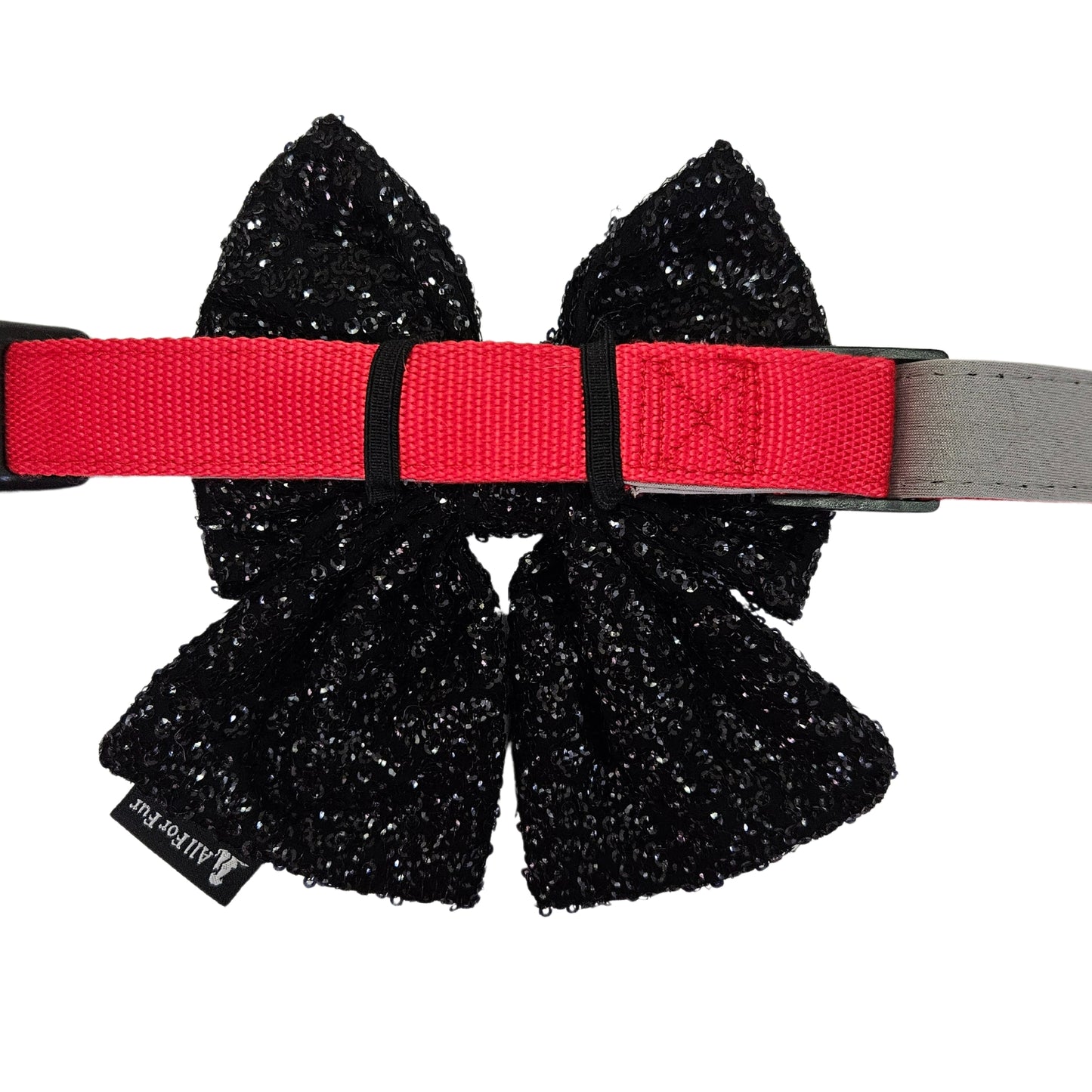 Black Thunder Sailor Bow Tie | Collar Insert/ Pull On