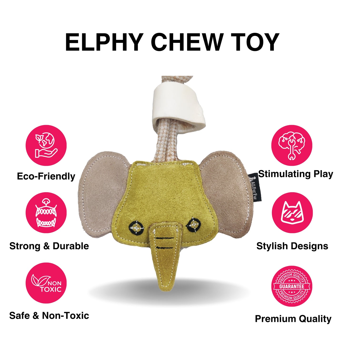 Elphy The Elephant | Dog Toy