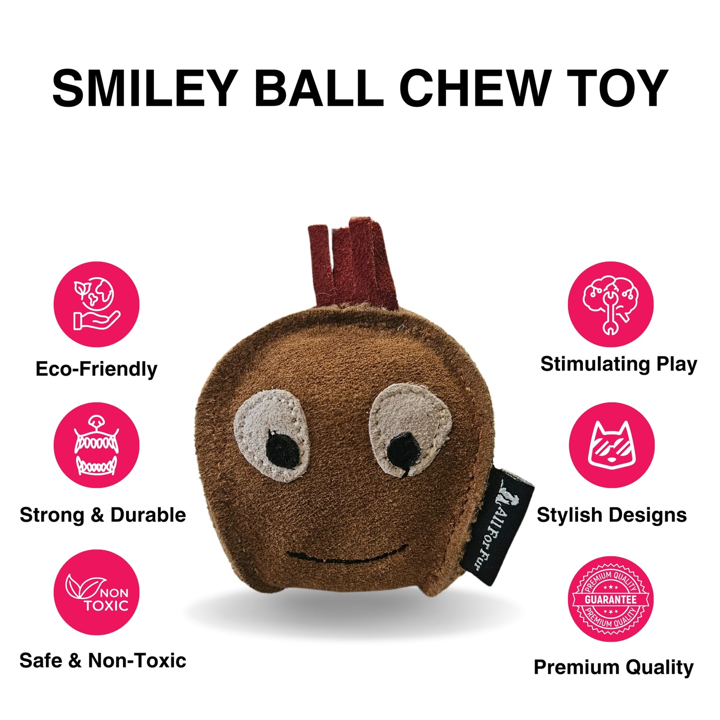 Smiley Ball | Dog Toy