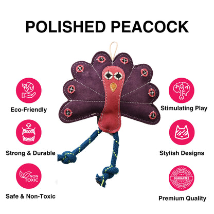 Polished Peacock | Dog Toy