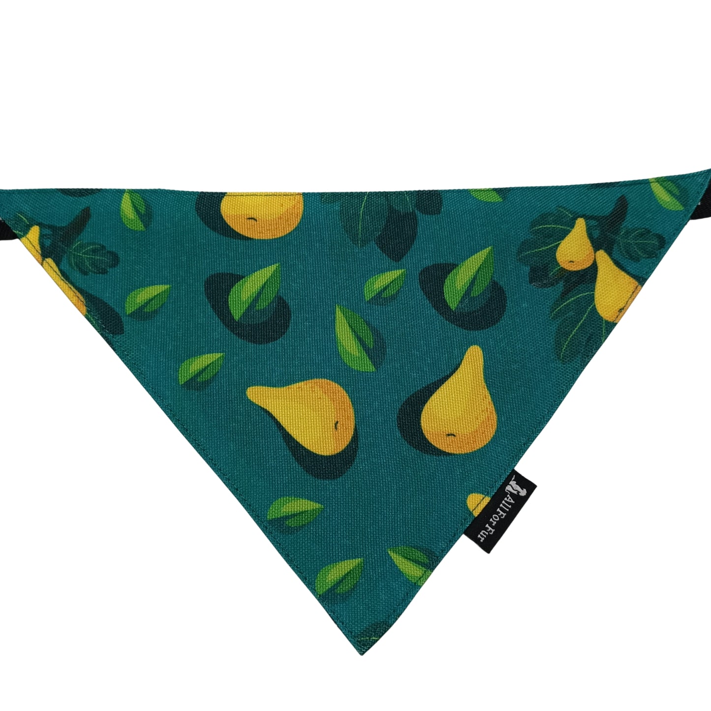 Green Pear Bandana | Snap-Buckle Closure