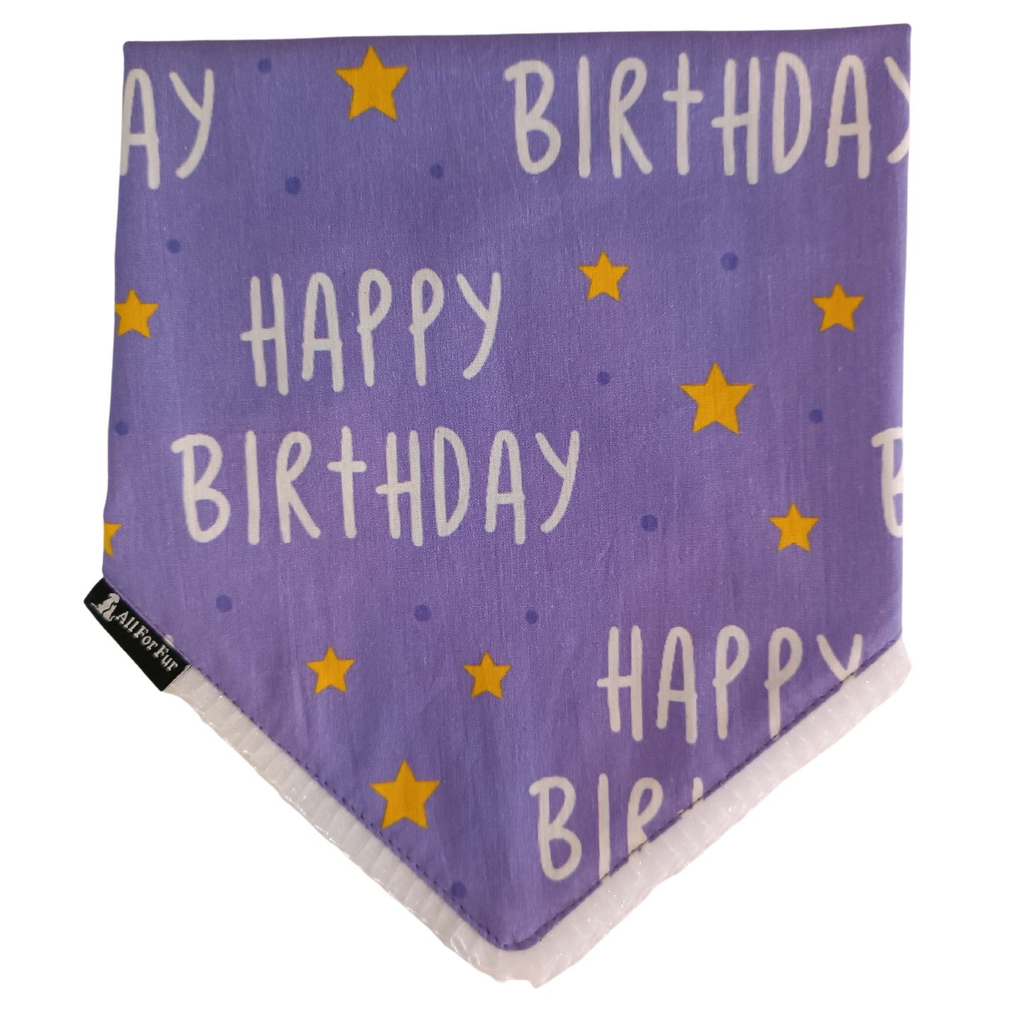 Birthday Collection - Purple | Knot & Tie Bandana