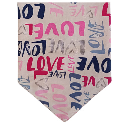 Love Print | Knot & Tie Bandana