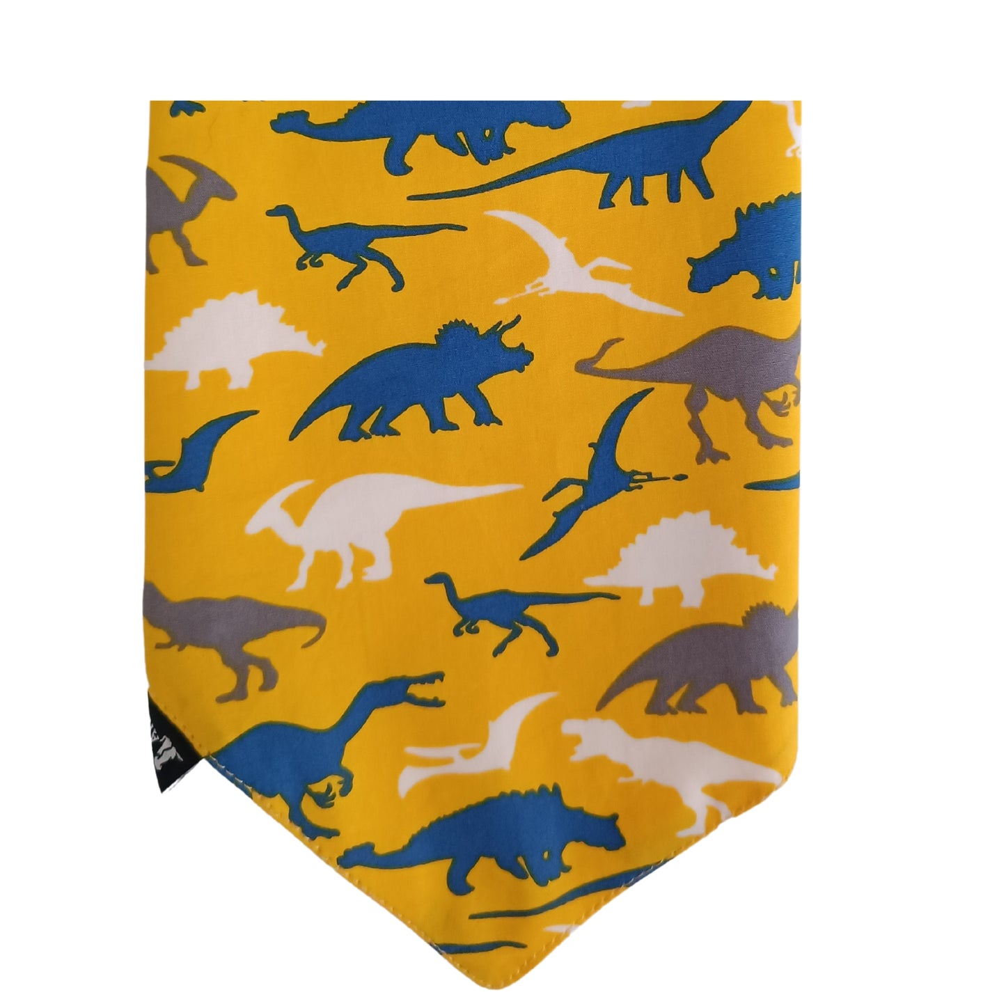 Yellow Dinosaurs | Knot & Tie Bandana