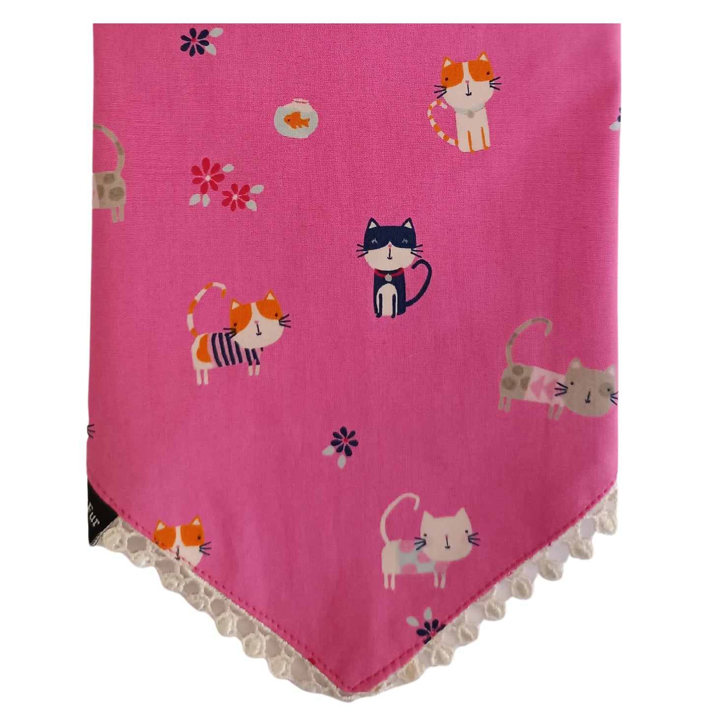 Pink Cats | Knot & Tie Bandana