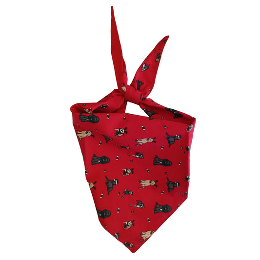 Red Dogs | Knot & Tie Bandana